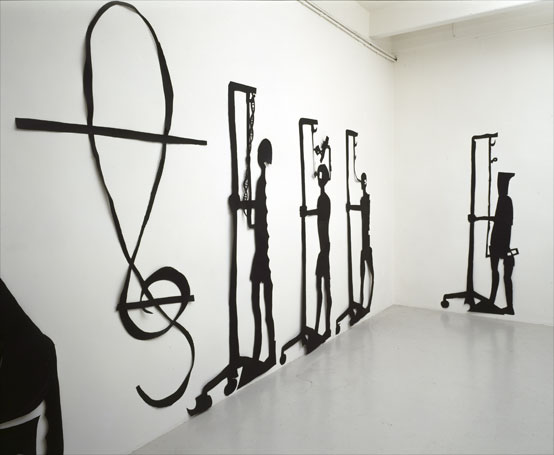 Anti-terreur / Anti-theorie eenheid onderweg naar een begrafenis van de kunst