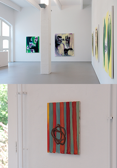 Ika Huber<br>Paintings <br>Planciusstraat 7 <br> -<br>Simone Häfele, Ika Huber, Sophia Schama<br>Planciusstraat 9a <br>