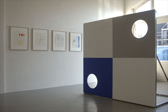 group exhibition: Hillebrand van Kampen, Jürgen Partenheimer, Alan Uglow and Toon Verhoef 
