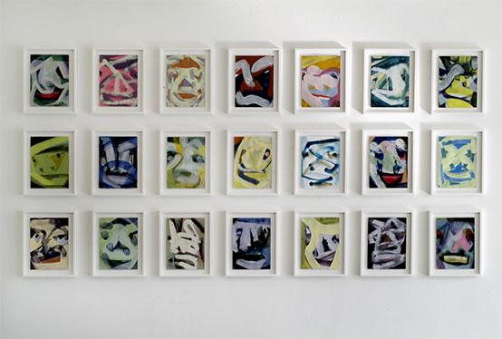 Robert Zandvliet<br>In the Face<br></b>paintings and works on paper